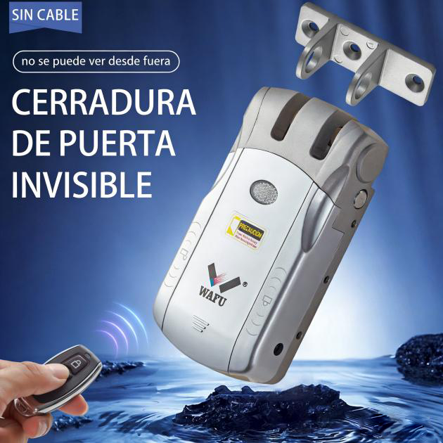Apariencia de cerradura oculta antirrobo WAFU