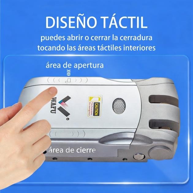 Diagrama de diseño del interruptor táctil interior de la cerradura
