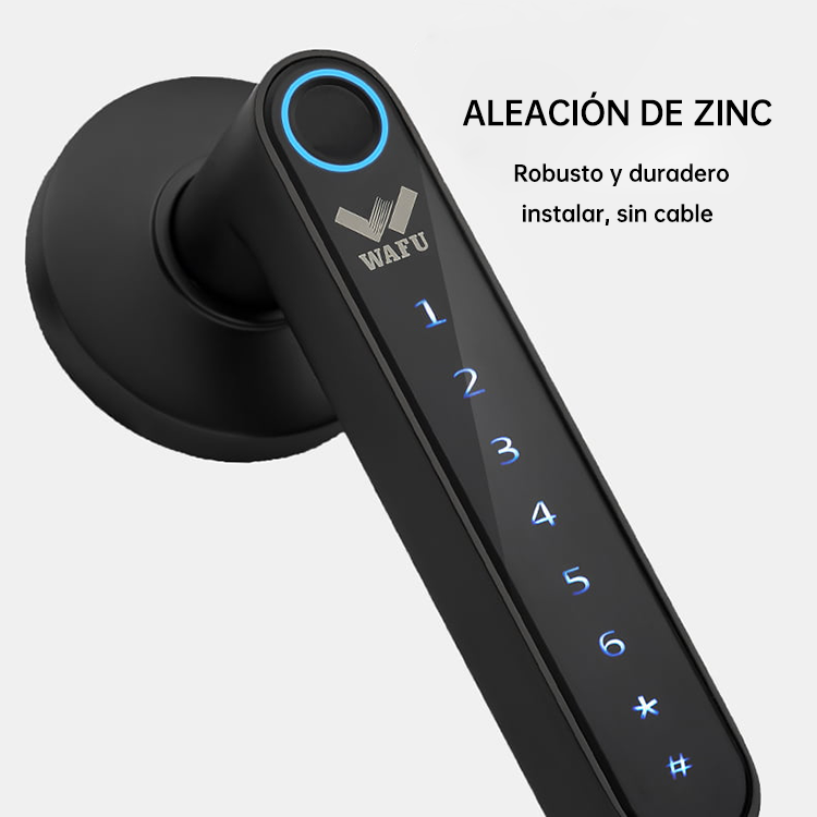 WF-016 primer plano del cuerpo de aleación de zinc