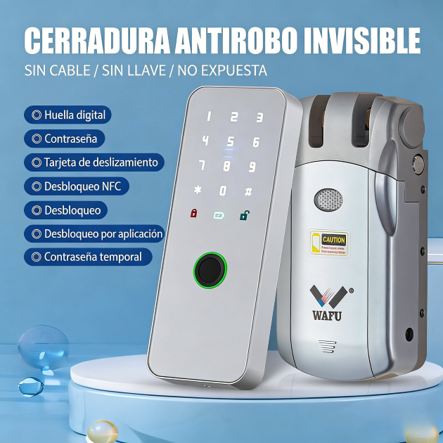 WF-019 vista general de íconos de métodos de desbloqueo