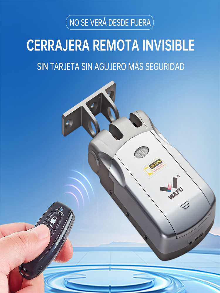 WF-019 cerradura oculta invisible desde el exterior