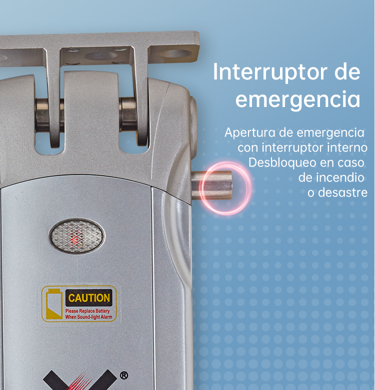 WF-019 perilla de desbloqueo de emergencia