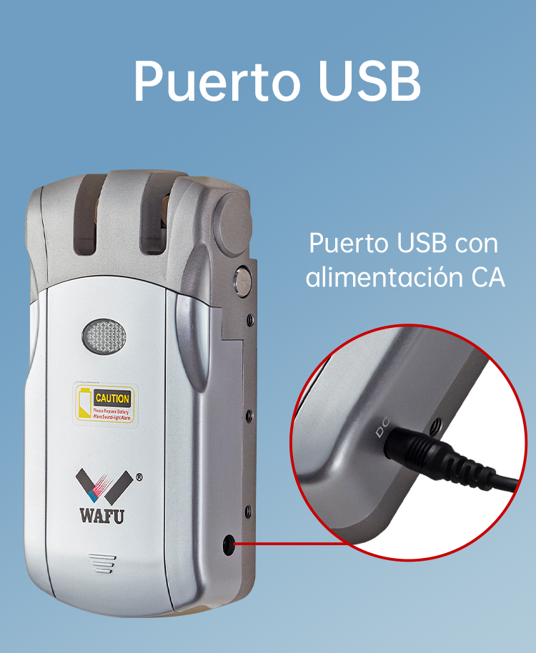 WF-019 puerto USB de energía de emergencia