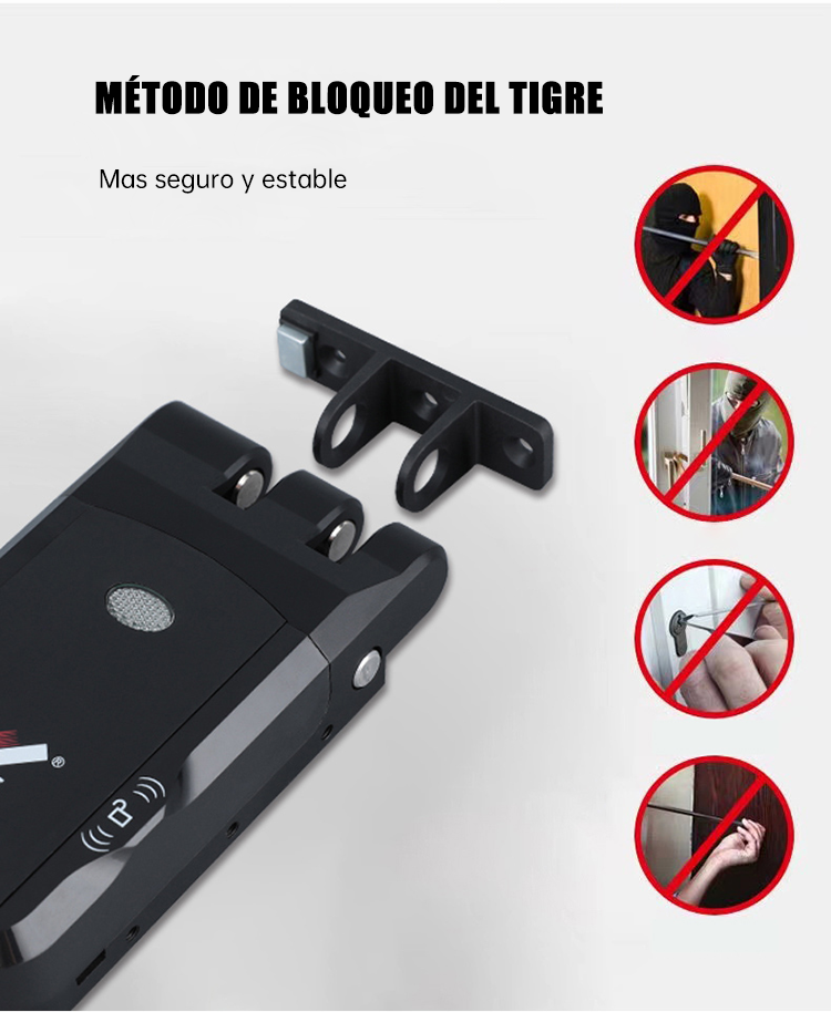 WF-026 cerrojo tipo pico de tigre para mayor seguridad