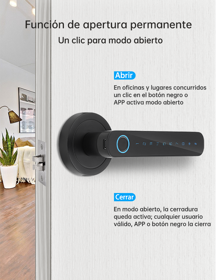 WF-F4 demostración del interruptor en modo pasaje