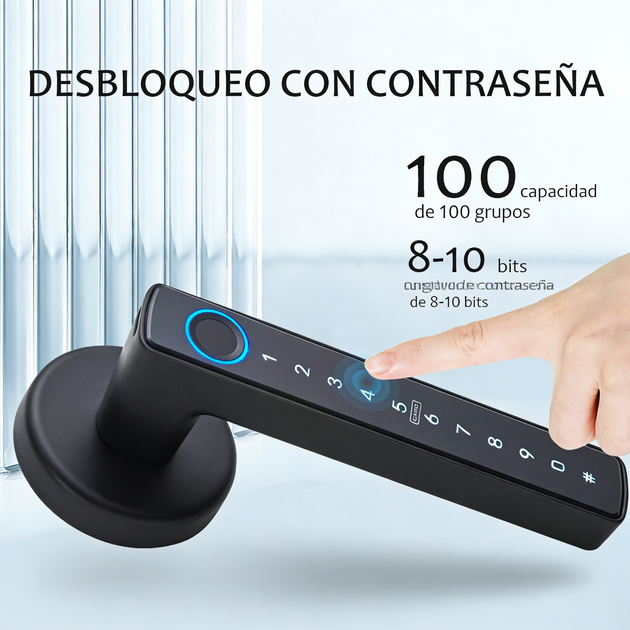 WF-F6 100 contraseñas de 8-10 dígitos
