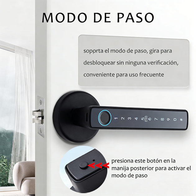 WF-F6 modo pasaje con perilla sin verificación