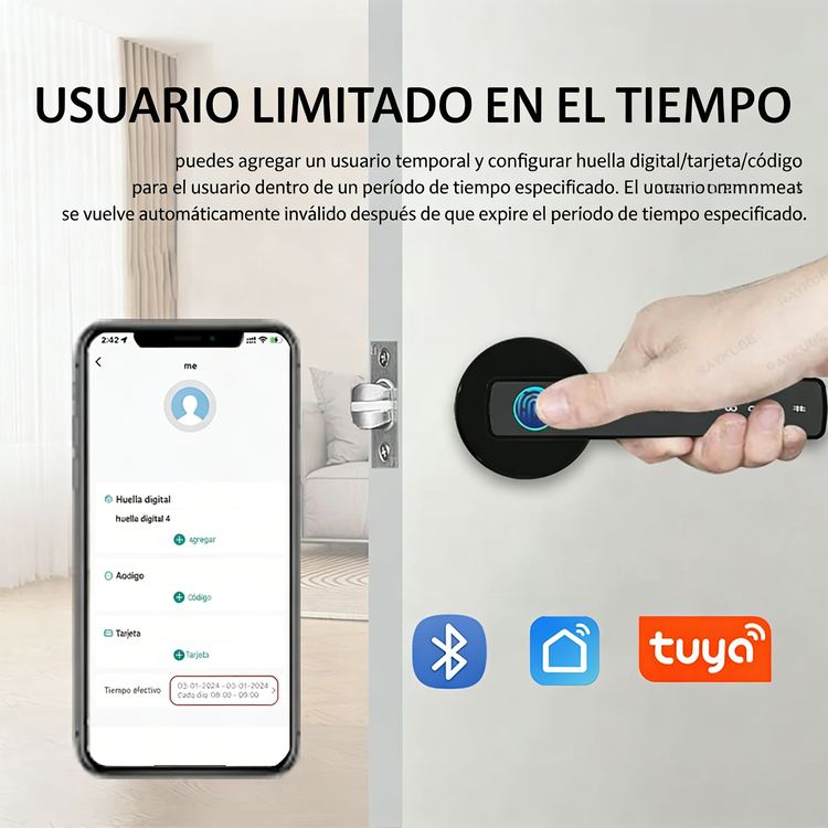 WF-F6 usuario con huella/tarjeta/contraseña de tiempo limitado