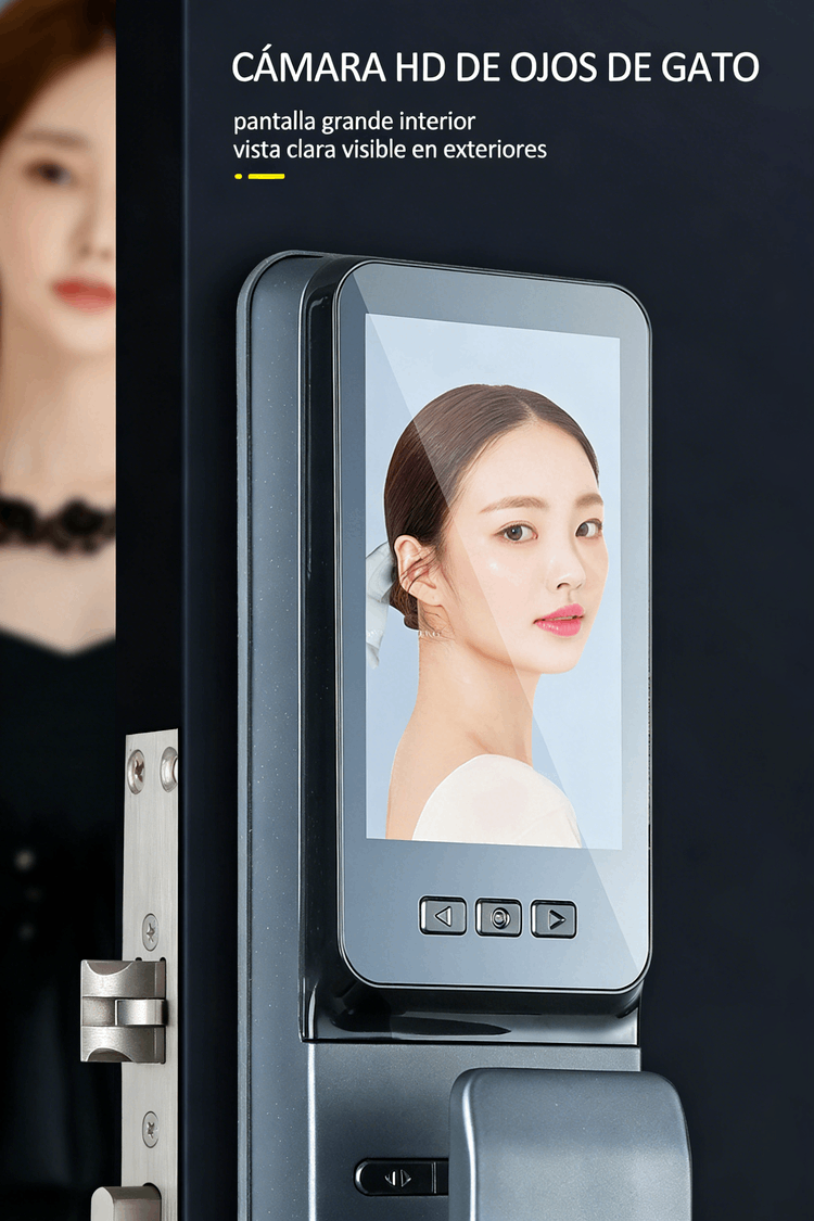 WF-MY4 cámara HD de mirilla y pantalla interior grande