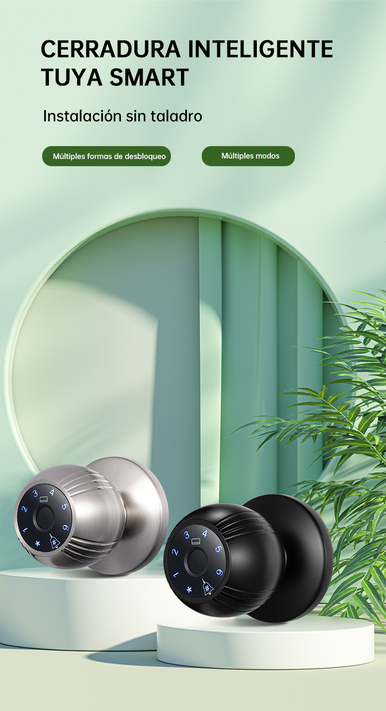 WF-Q7 cerradura de perilla Wi-Fi reemplazo directo