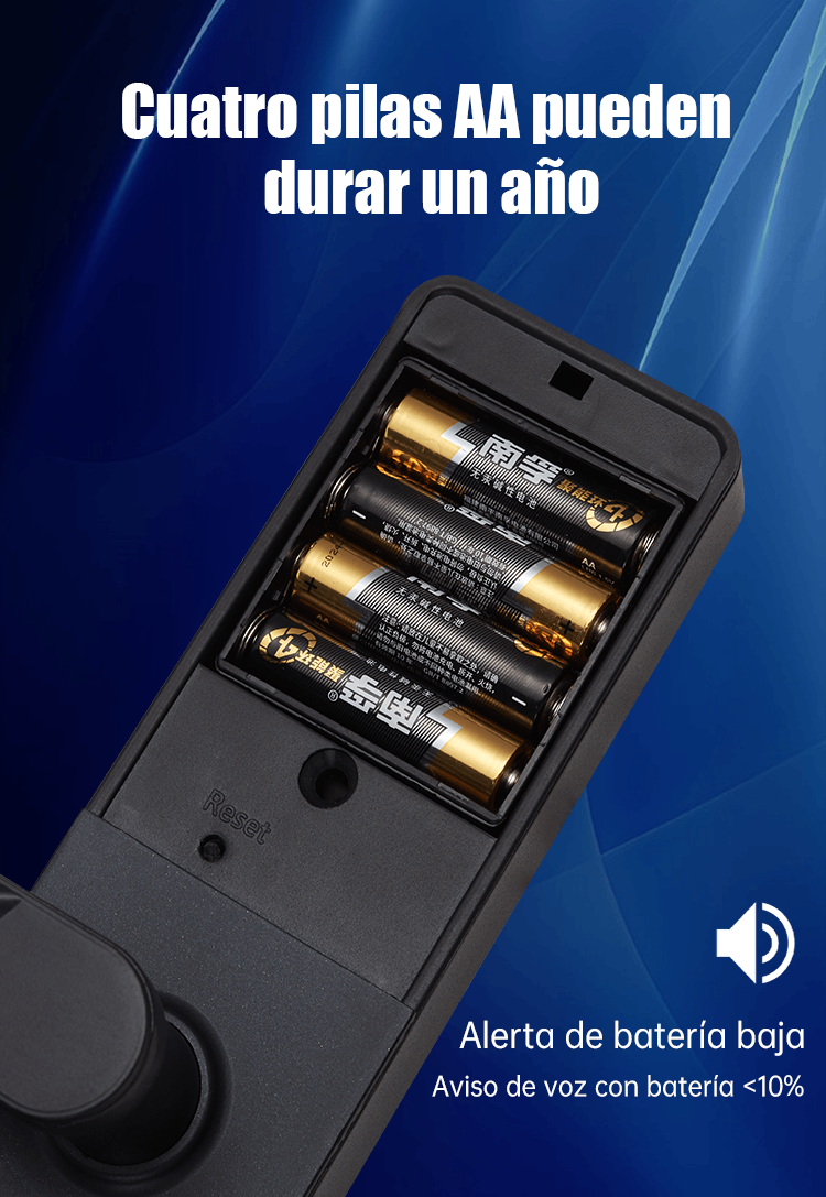 WF-X8 recordatorio de batería baja