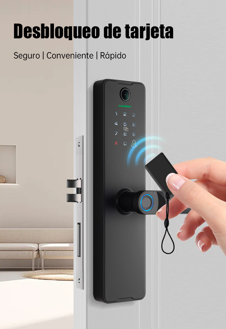 WF-X8 desbloqueo con tarjeta IC seguro y rápido