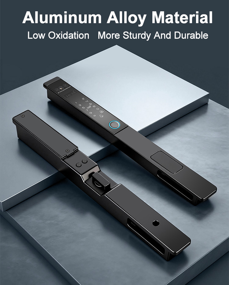 Cerradura de aluminio WF-021 totalmente automática con rostro 3D y vena palmar | Detalles y configuración del producto 10