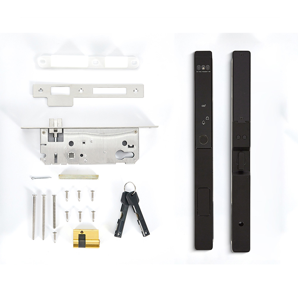 Cerradura de aluminio WF-021 totalmente automática con rostro 3D y vena palmar | Foto del producto 5