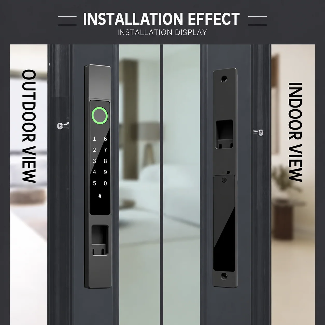 Imagen de la cerradura para puerta corredera WAFU N1 3
