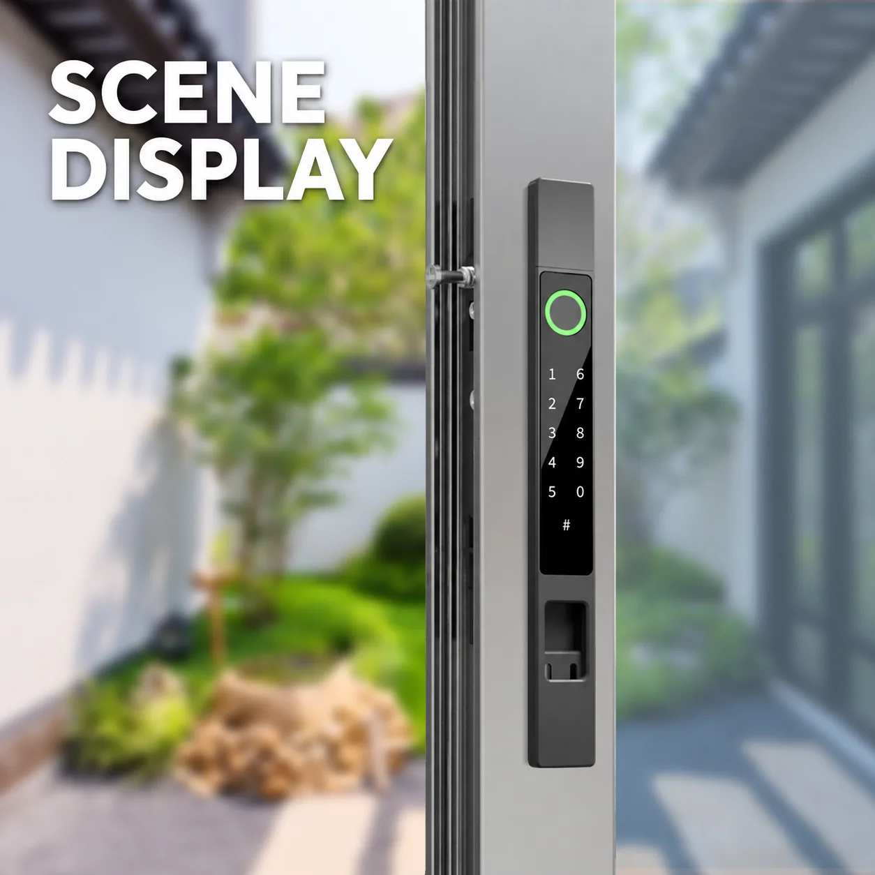 Imagen de la cerradura para puerta corredera WAFU N1 4