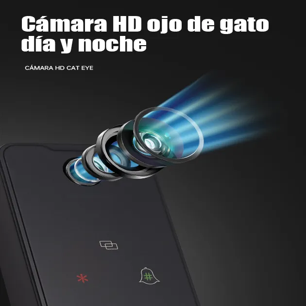 WF-X8 desbloqueo por huella digital con un toque